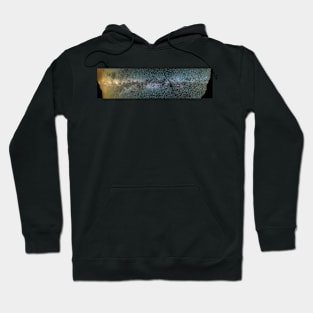 Milky Way between mountains Hoodie